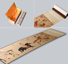 靖宇馆藏书画复制博物馆书画复制服务